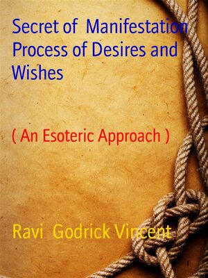 cover image of Secret of  Manifestation Process of Desires and Wishes